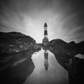Beachy head lighthouse reflection