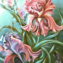 Fleur-de-lis Painting by Karry Degruise - Fine Art America