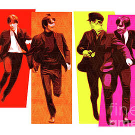 Beatles - Pop Art by William Cuccio aka WCSmack