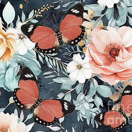 Beautiful Butterfly Garden by Tina LeCour