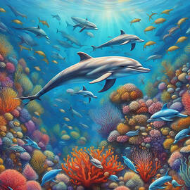 Beauty of the Coral Reef by Teri Gibson