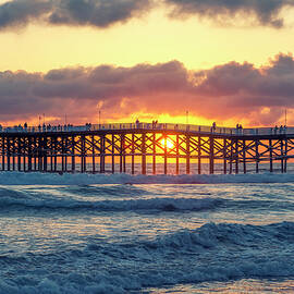 Behind Crystal Pier by Joseph S Giacalone