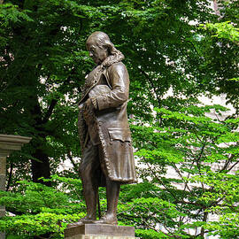 Ben Franklin in Boston by Bob Phillips