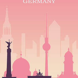 Berlin Travel Poster by Travel Poster