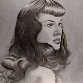 Bettie Page by Lise PICHE