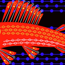 Big Red Plecostomus by Tim Phelps