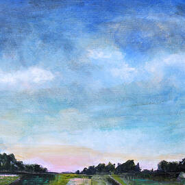 Big Sky Landscape by Blenda Studio