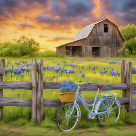 Bike Ride For Bluebonnets by Donna Kennedy