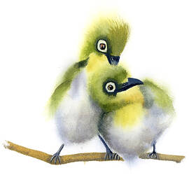 Birds In Love by Olga Tchefranov