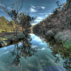 Blackwood Reflections,, Bridgetown, Western Australia by Elaine Teague
