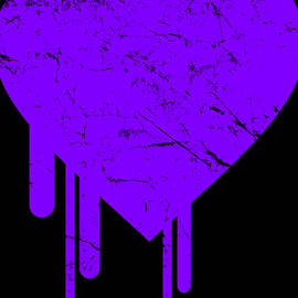 Bleeding Purple Heart by Flippin Sweet Gear