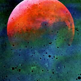 Blood moon rising 