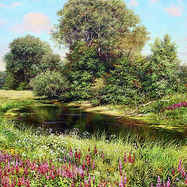 Blooming Meadow by Serhiy Kapran