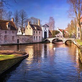 Blue Bruges by Carol Japp