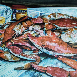 Blue Crab Boil by Karen Wiles