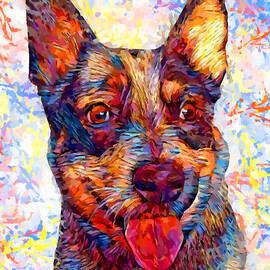 Blue Heeler 4 by Chris Butler