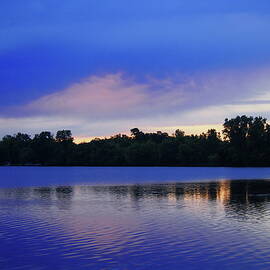 Blue Hour at Bush Lake by Tom Halseth