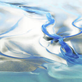 Blue Swirl by Angelika Vogel