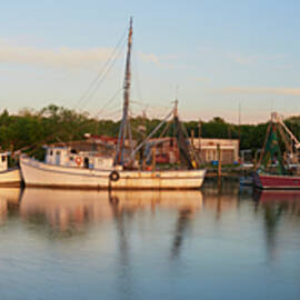 Boats in Shem Creek by Jon Glaser