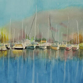 Boats on the Harbor by Susan Cunniff