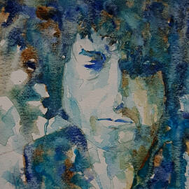 Bob Dylan - Watercolour by Paul Lovering