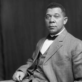 Booker T Washington by Francis Benjamin Johnston  by Celestial Images