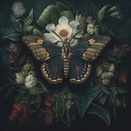 Botanical Moth III by Ken Gehring