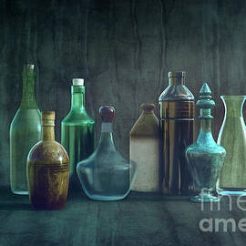 Bottles by Jutta Maria Pusl
