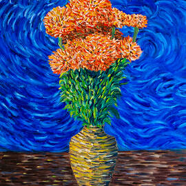 Bouquet of Marigolds by Michel Cruz-Garcia