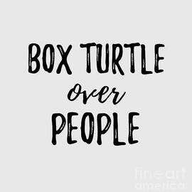 Box Turtle Over People by Jeff Creation