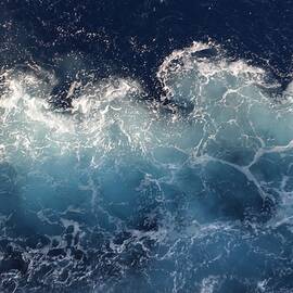 Breaking Ocean Wave by Femina Photo Art By Maggie