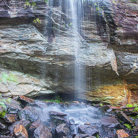 Bridal Veil Falls - Highlands North Carolina by Bob Decker