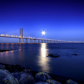 Bridge Moonlight by Nuno Pires