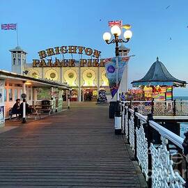 Brighton Pier in 2022 by Loretta S