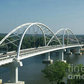 Broadway Bridge Little Rock by Scott Pellegrin