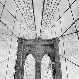 Brooklyn Bridge Cables, New York 2002 by Michael Chiabaudo