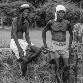 Brothers, Mahe Island, Seychelles 1989 by Michael Chiabaudo