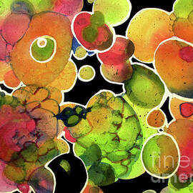 Bubble Art 4 by Kathy Braud