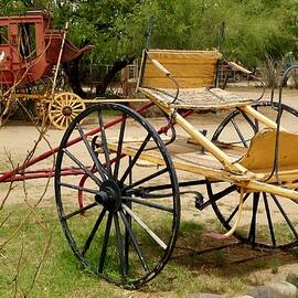 Buckboard and Stagecoach by Terry Groben