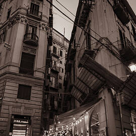 Buildings In The Streets Of Palermo. Sicily. by Nina Kulishova