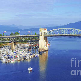 Burrard Bridge, Vancouver BC. Canada by S Jamieson