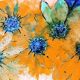 Burst of Sunflowers by Barbara Chichester