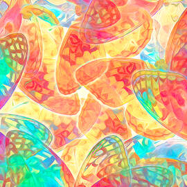 Butterfly Abstract by Susan Hope Finley