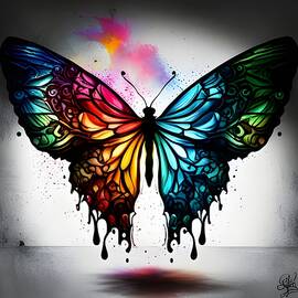 Butterfly Paint by Michael Perzel