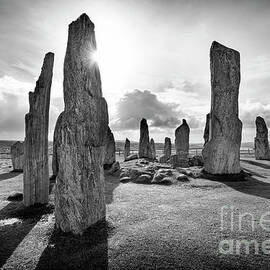 Calanais Standing Stones, Lewis, Outer Hebrides, Scotland by Justin Foulkes