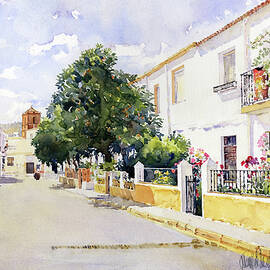 Calle Alpujarra Padules by Margaret Merry