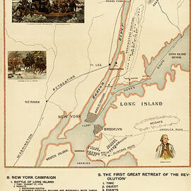Campaign in New York by Vintage Maps