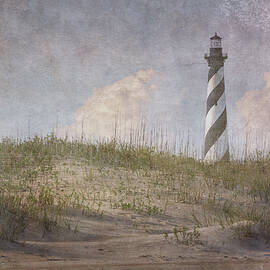 Cape Hatteras Lighthouse Vintage by Rick Berk