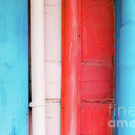 Caribbean colors - abstract by Lyl Dil Creations