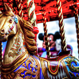 Carousel, Merry Go Round Horse by Paul Thompson